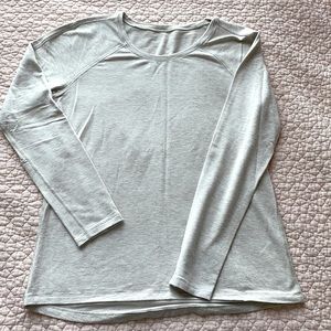 Lululemon beige long sleeve top